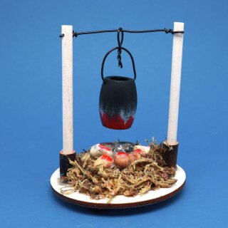 LEDFeuerstelle mit Topf