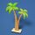 Palme aus Holz
