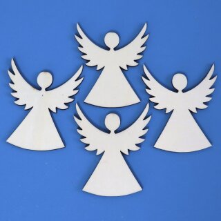 4 Holz-Engel