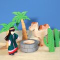 Palme aus Holz