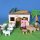 Lamm aus Holz linksschauend