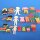 Moosgummi-Familien - 237 Teile