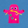 5 Handpuppen zum Gestalten