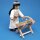 Miniatur Bügelsäge 6cm