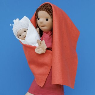 Bibelhandpuppe Maria mit Kind