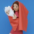 Bibelhandpuppe Maria mit Kind