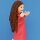 Bibelhandpuppe Maria mit Kind