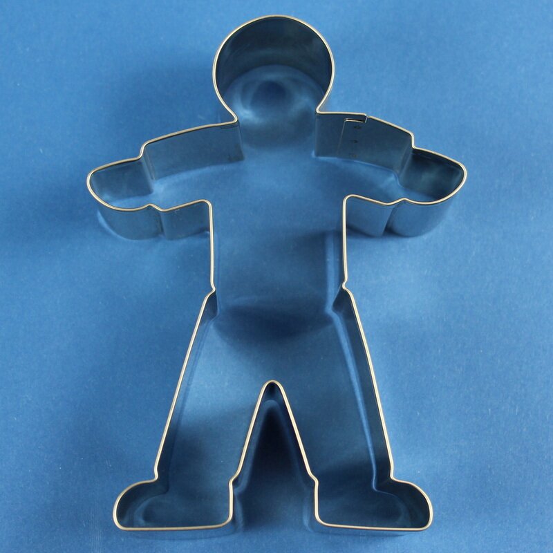 Geist Ausstecher Für Kekse & Fondant | 12 Cm Größe, 25 Mm Tief | Aus Lebensmittelechtem PLA-Kunststoff