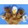 5 Waldtiere als Handpuppe
